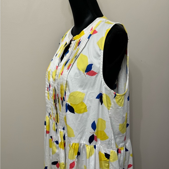 NWT Kate Spade women’s summer cotton fit & flare lemon dress size XL - Picture 6 of 12